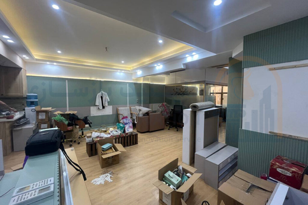 قبل از شروع بازسازی کلینیک