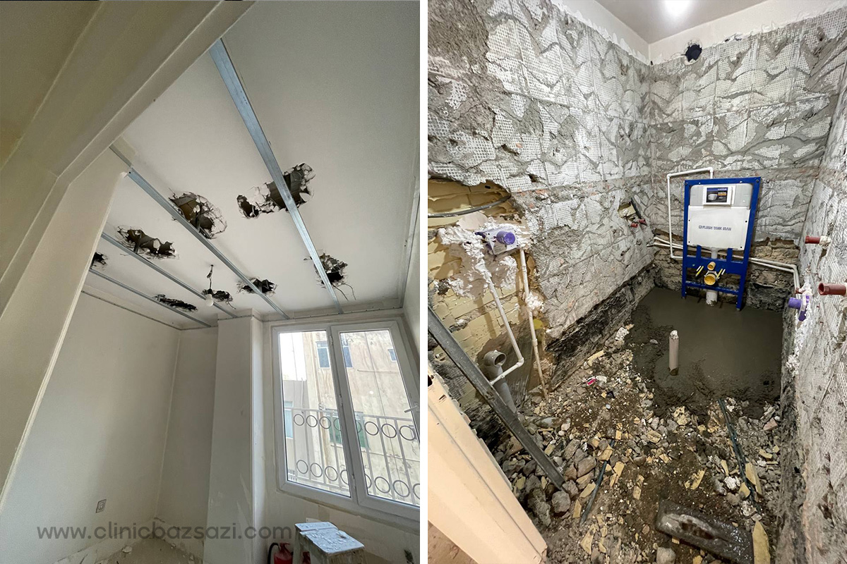 هزینه بازسازی کلینیک زیبایی در سال ۱۴۰۴